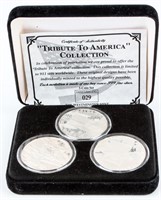 Coin Tribute To America" Collection  3 Ounces