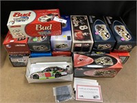 Set of 14 Action 1:24 scale NASCAR stock cars.