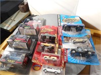 Group of new bilster package die cast cars