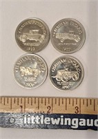 CHATHAM Souvenir Coin Set 1976-79