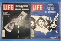 Life Magazines August & October 1969
