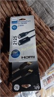 HDMI DISPLAYPORT TO HDMI CABLE