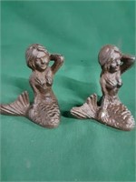 Cast Iron Small Mermaids