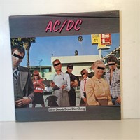 AC DC DIRTY DEEDS DONE DIRT CHEAP VINYL RECORD LP