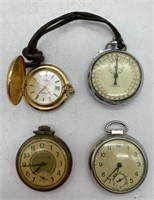 (NO) Vintage Pocket Watches including New Haven,