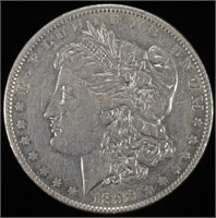 1892 MORGAN DOLLAR AU