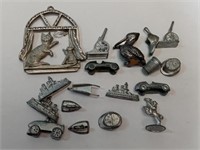 OF) Lot of assorted pewter items
