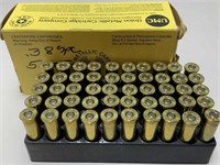 50 Rounds 38 Spl Ammo