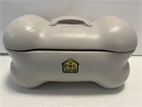 Pet zone Dog toy box container measures 18 inches