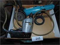 Angle Grinder & Electric Drill