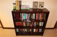 3 Shelf Bookcase & Books