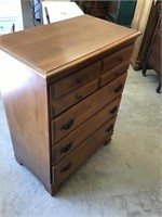 Very nice Maple chest of drawers. Great