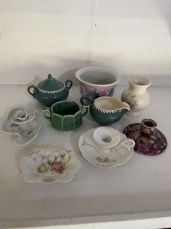 9pc Vintage/Antique Ceramic Lot