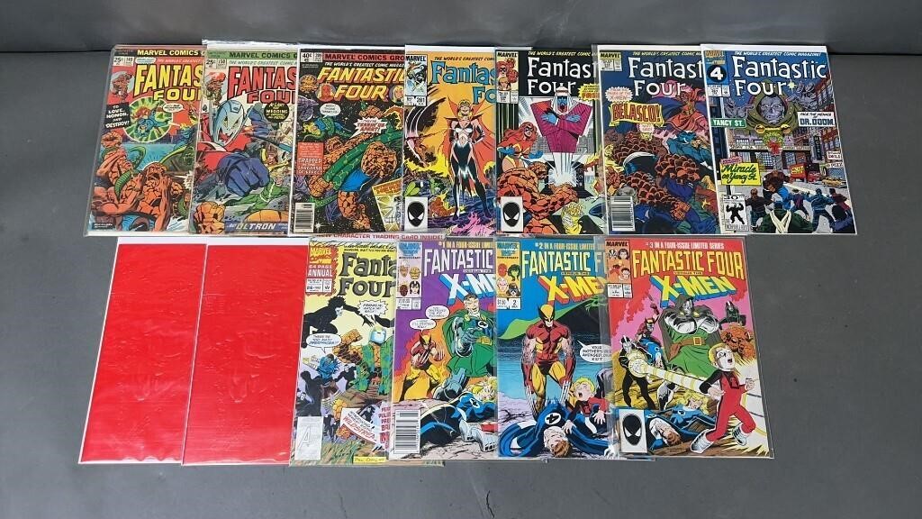 13pc Fantastic Four #149-371+ Marvel Comic Books