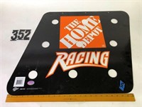 Home Depot Racing sign