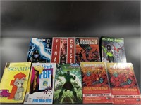 Lot of 9 Comics from various companies and runs. S