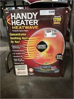 HANDY HEATER PARABOLIC SPACE HEATER ** WORKS (