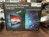 COLOR HOME TV BUNDLE WITH LED LIGHT STRIPS ** NEW