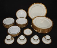 44pcs Lenox & Limoges (gold/trim) 2 patterns