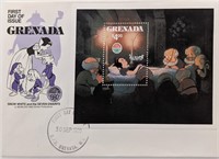 Grenada 1980 Christmas Snow White Commemorative Fi