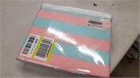 Sunstyle Home Duvet Co Pink/blue Striped - Queen