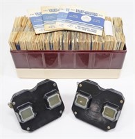 Lot, 2 Sawyer's View-Masters with collection of