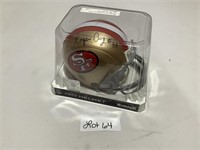 Roger Craig signed mini helmet