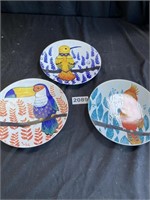 Decorative Bird Plates