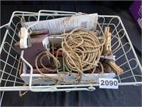 Wire Basket, Garden Tools & More