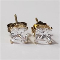 $120 9K  CZ Earrings