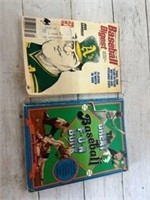 Vintage baseball books