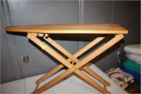 Toy wood ironing board