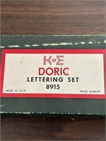 K.E.Doric Lettering Set
