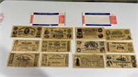 Replicas of Confederate Currency