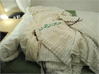 2 Vintage Chenille Bedspreads