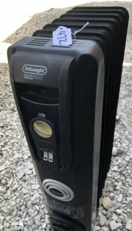 DeLonhi Heater with Thermostat-Works