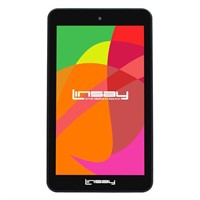 $130 LINSAY 7 New Quad Core Tablet Bundle Black