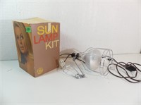 Vintage Sun Lamp Kit, works