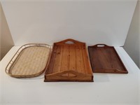 Wood Trays