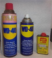 Vintage Advertising Tins: WD-40 & GOOF-OFF U11C