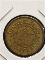 Jungle Jim's Playland token