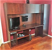 Cherry Toned Office Unit