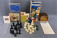 Game Lot - 1976 Boggle, 1968 Rook &