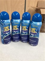 4 bottles of snuggle scent beads