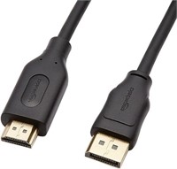 Amazon Basic DisplayPort to HDMI Cable 0.9m High S