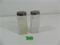 Salt and Pepper Shakers 4.5" tall