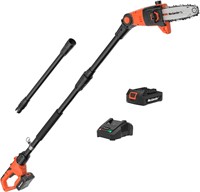 Pole Saw 8-Inch Cordless  15FT MAX Reach