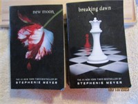 2  Paperback Books Stephene Meyer New Moon Dawn