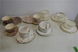 Cups & Saucers & Shaving Mugs