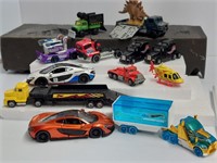 12 toy CARS, TRUCKS  MATCHBOX, HOTWHEELS & more